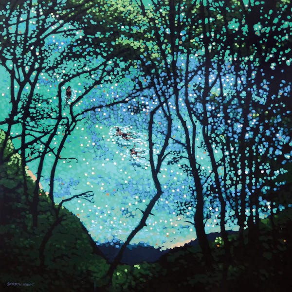 Contemporary Coastal: Down To The Beach by Gordon Hunt