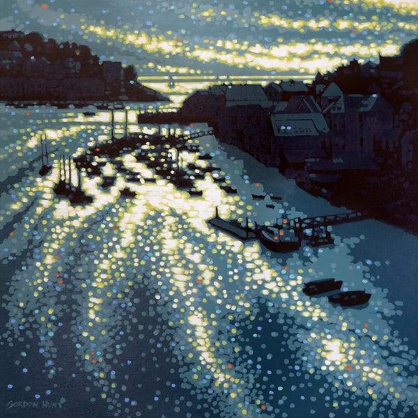 Contemporary Coastal: Evening Light by Gordon Hunt