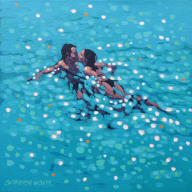 Turquoise Kiss by Gordon Hunt wall art