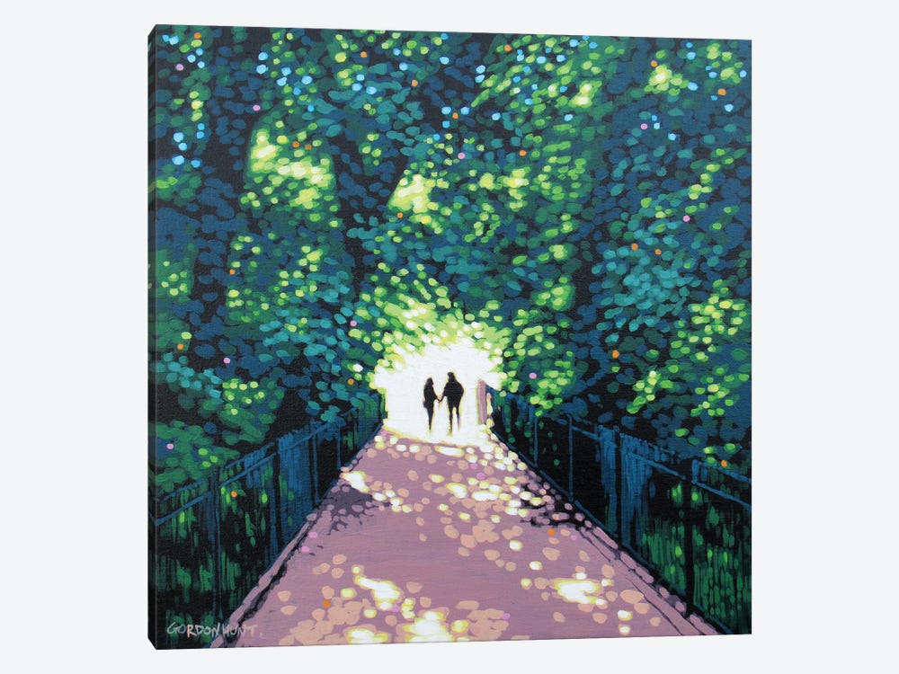 Evening Walk Together by Gordon Hunt 1-piece Canvas Artwork