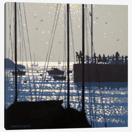 As The Sun Burns Through Canvas Print #GNH40} by Gordon Hunt Canvas Art