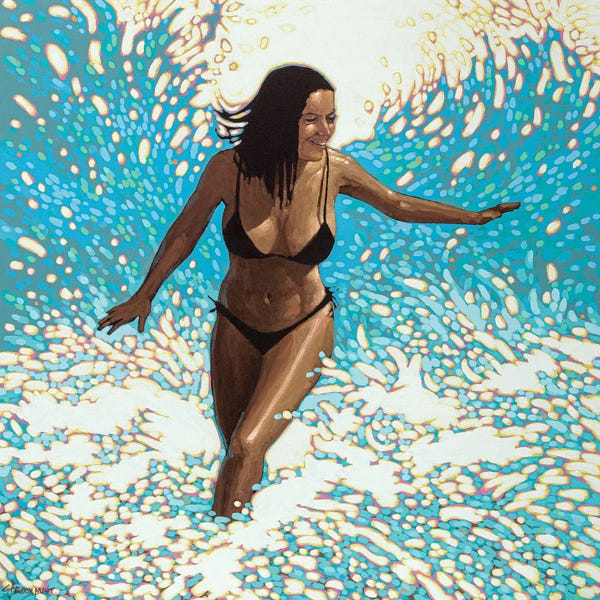 Beach Lover: Exhuberance by Gordon Hunt