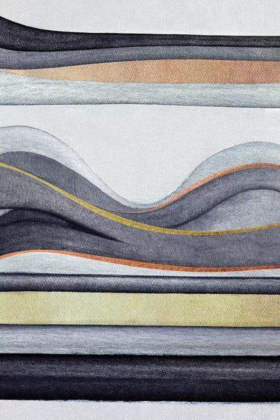 Trippy Landscape VI by Marco Gonzalez framed wall art