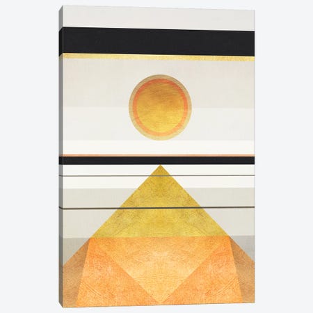 Geometric Trippy Landscape 3 Canvas Print #GNZ105} by Marco Gonzalez Canvas Print