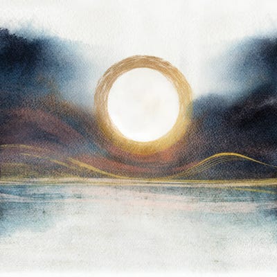 Abstract Mountains III by Marco Gonzalez framed wall art