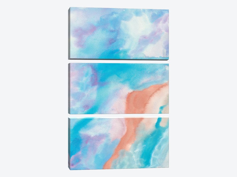 Abstract X by Marco Gonzalez 3-piece Canvas Wall Art