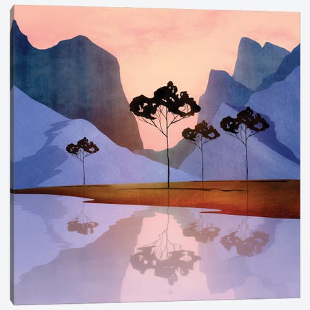Digital Landscape I Canvas Print #GNZ115} by Marco Gonzalez Canvas Art