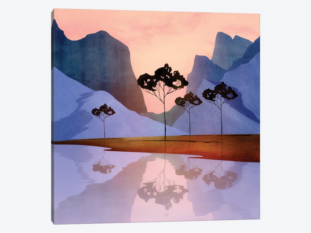 Digital Landscape I by Marco Gonzalez 1-piece Canvas Print