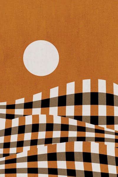 Authentic Eclectic: Checkerboard Landscape I by Marco Gonzalez