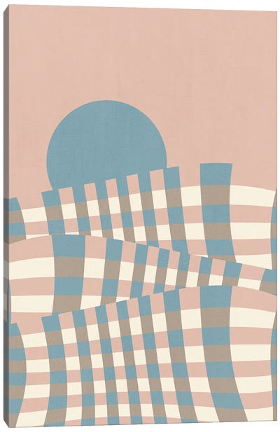 Checkerboard Landscape III Canvas Art Print - Marco Gonzalez