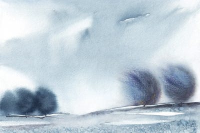 Minimal Abstract Trees by Marco Gonzalez framed wall art