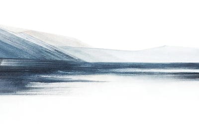 Minimal Aesthetic Mountains by Marco Gonzalez framed wall art