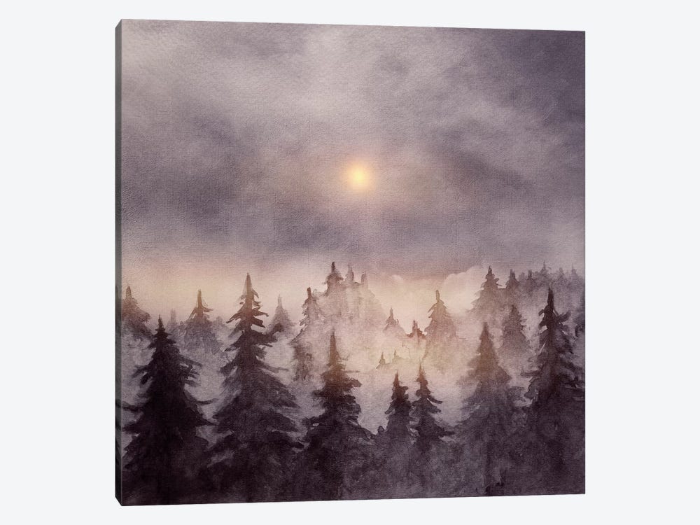 In The Forest III by Marco Gonzalez 1-piece Canvas Art