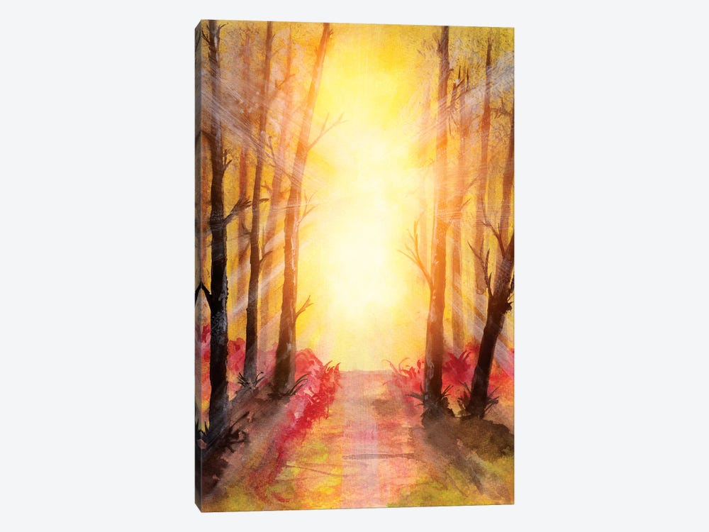 In The Forest V by Marco Gonzalez 1-piece Canvas Art Print