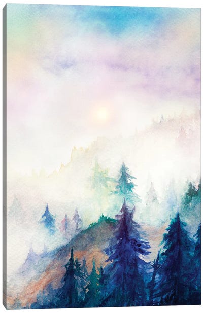 Into The Mist Canvas Art Print - Marco Gonzalez