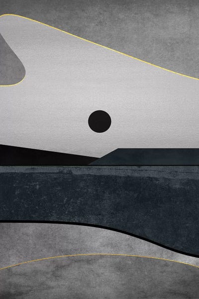 Mid-Century Modern Living Room: Minimal Landscape IX by Marco Gonzalez