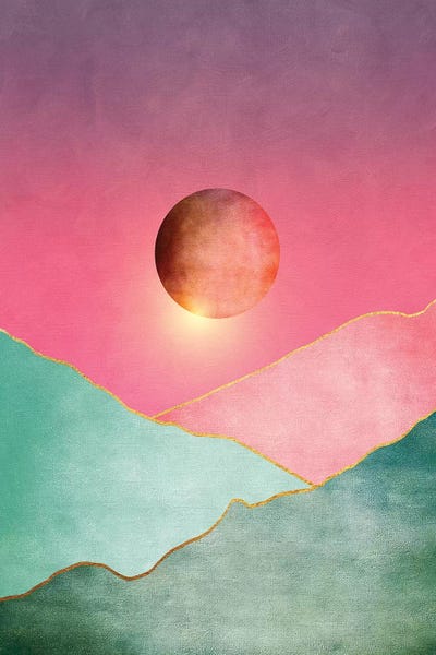 Hillsides: Surreal Sunset II by Marco Gonzalez