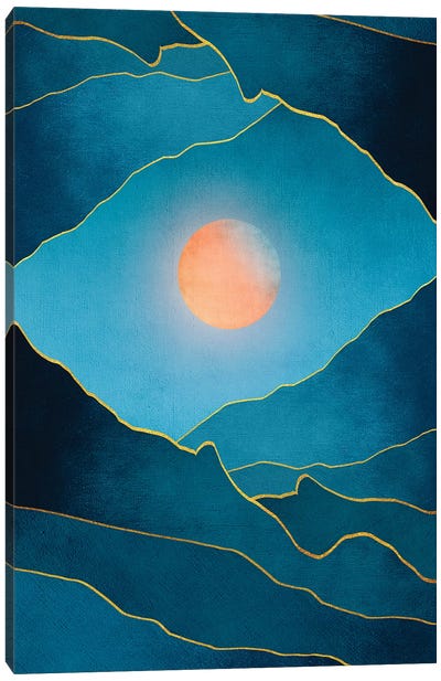 Surreal Sunset III Canvas Art Print - '70s Sunsets