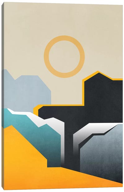 Abstract Architecture VI Canvas Art Print - Shape Up