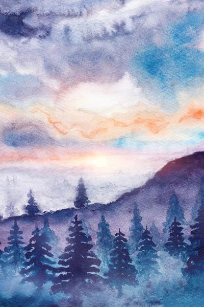 Abstract: Into The Forest IX by Marco Gonzalez