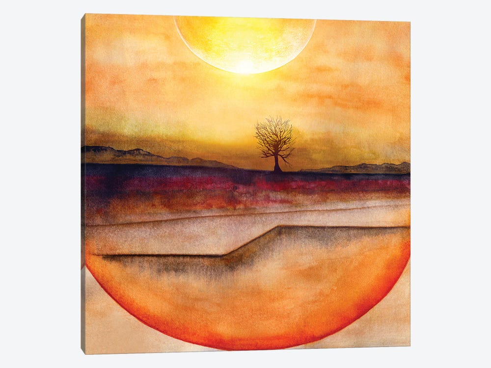 Lone Tree III by Marco Gonzalez 1-piece Canvas Art Print