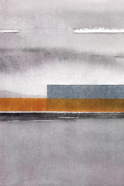 Abstract Watercolor Landscape IV by Marco Gonzalez wall art