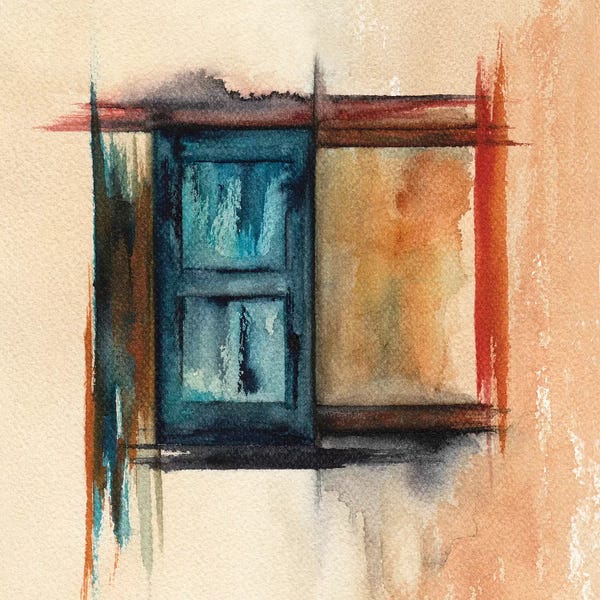 Abstract Watercolors: Lines VII by Marco Gonzalez