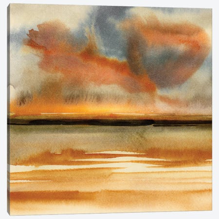 Abstract Watercolor Landscapes VII Canvas Print #GNZ91} by Marco Gonzalez Canvas Print