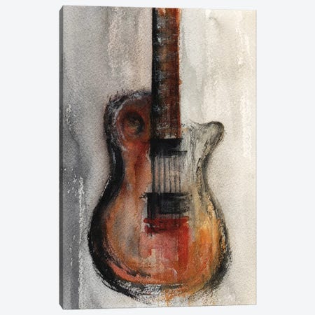 Guitar Canvas Print #GNZ93} by Marco Gonzalez Canvas Art Print