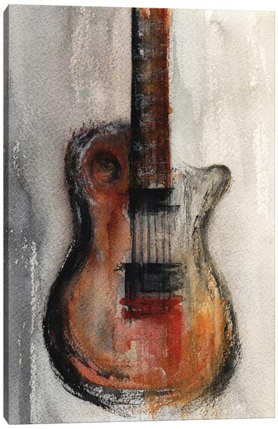 Guitar Canvas Art Print - Marco Gonzalez