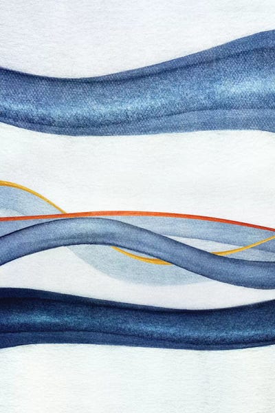 Trippy Landscape VI by Marco Gonzalez framed wall art