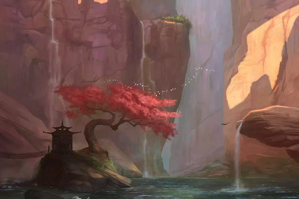 Waterfalls: The Canyon by Steve Goad