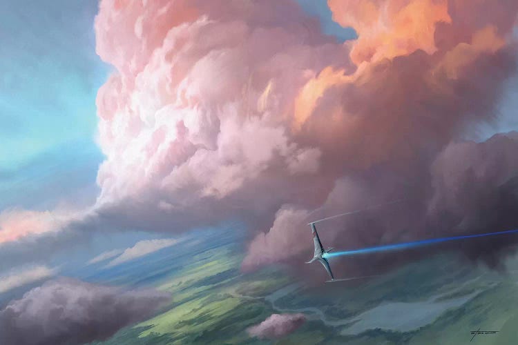 Flight by Steve Goad canvas print