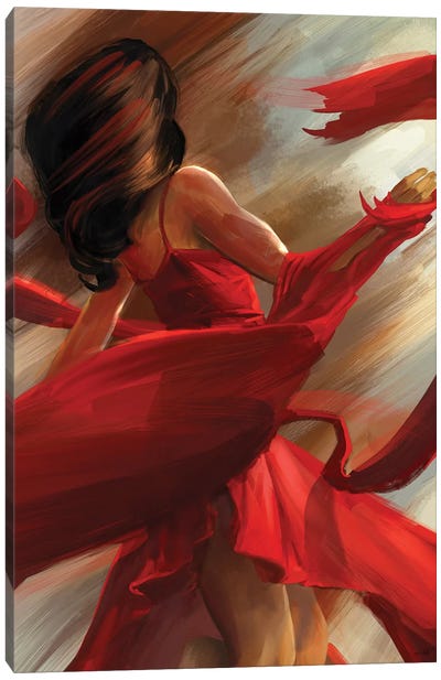 Beauty In Motion Canvas Art Print - Poetry in Motion