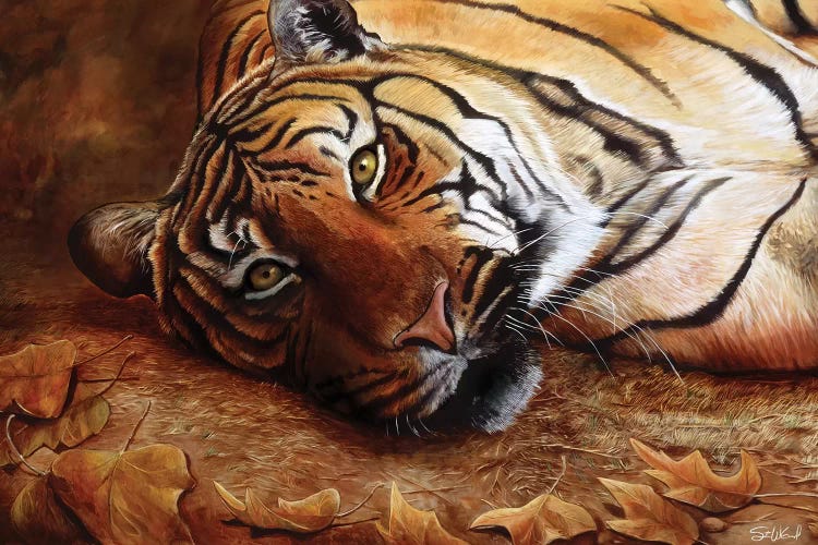 Bengal Tiger by Steve Goad wall art