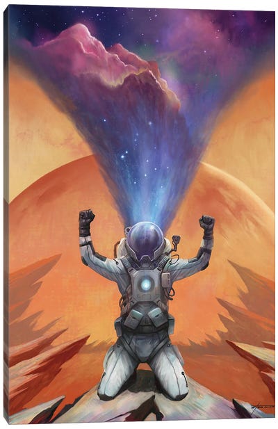 Nothing But Space Canvas Art Print - Steve Goad