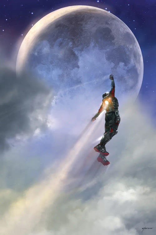 Escaping Limitations by Steve Goad wall art