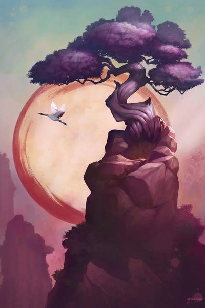 Cliffs: Bonsai Tree by Steve Goad