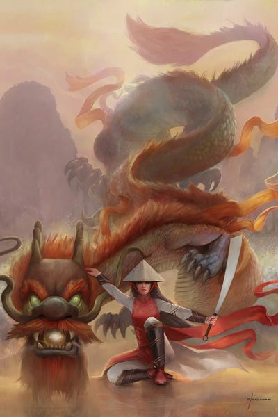 Dragons: Vietnamese Warrior by Steve Goad