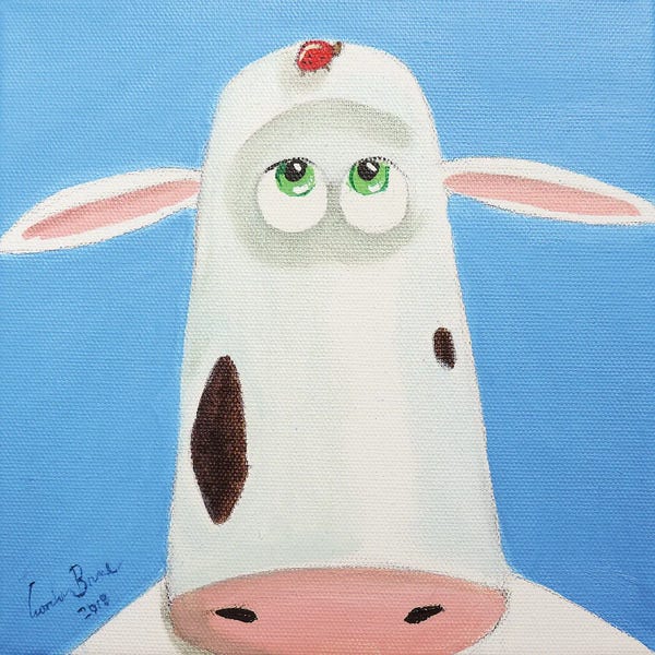 Ladybugs: Cow And A Ladybird by Gordon Bruce