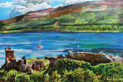 Loch Ness by Gordon Bruce canvas print