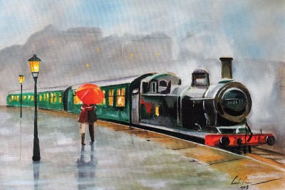 Let It Rain by Gordon Bruce canvas print