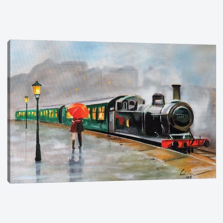 Let It Rain Canvas Print #GOB39} by Gordon Bruce Canvas Art