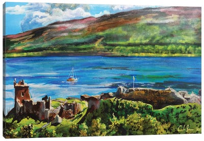 Loch Ness Canvas Art Print - Gordon Bruce