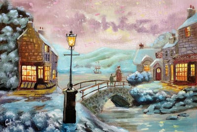 The Sailor's Arms by Gordon Bruce framed canvas print