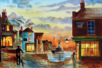 Smuggler's Cavern by Gordon Bruce metal wall art