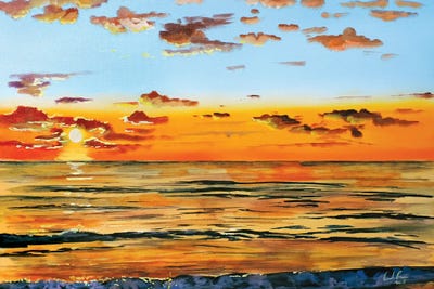 Summer Sunset by Gordon Bruce canvas print