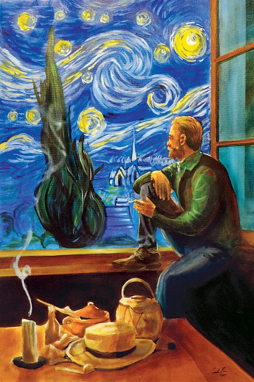 Van Gogh At His Window