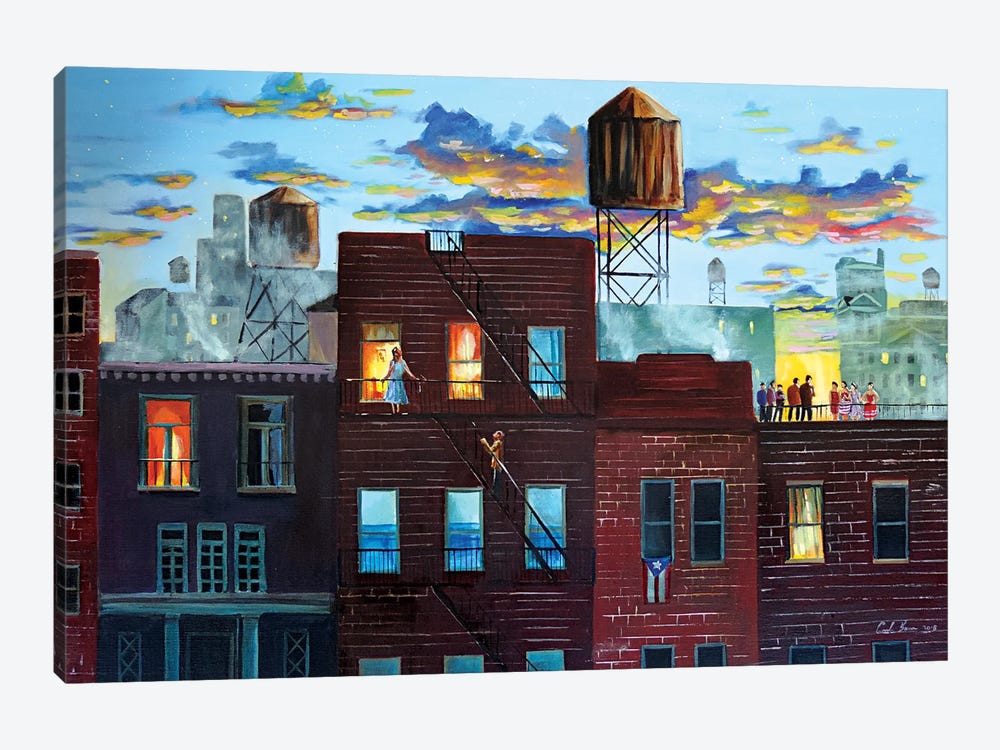 West Side Story by Gordon Bruce 1-piece Canvas Print