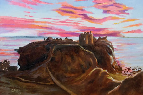 Castles & Palaces: Dunnottar Castle by Gordon Bruce